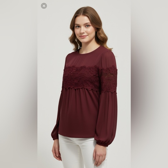 Harlowe & Graham Tops - Red Top S